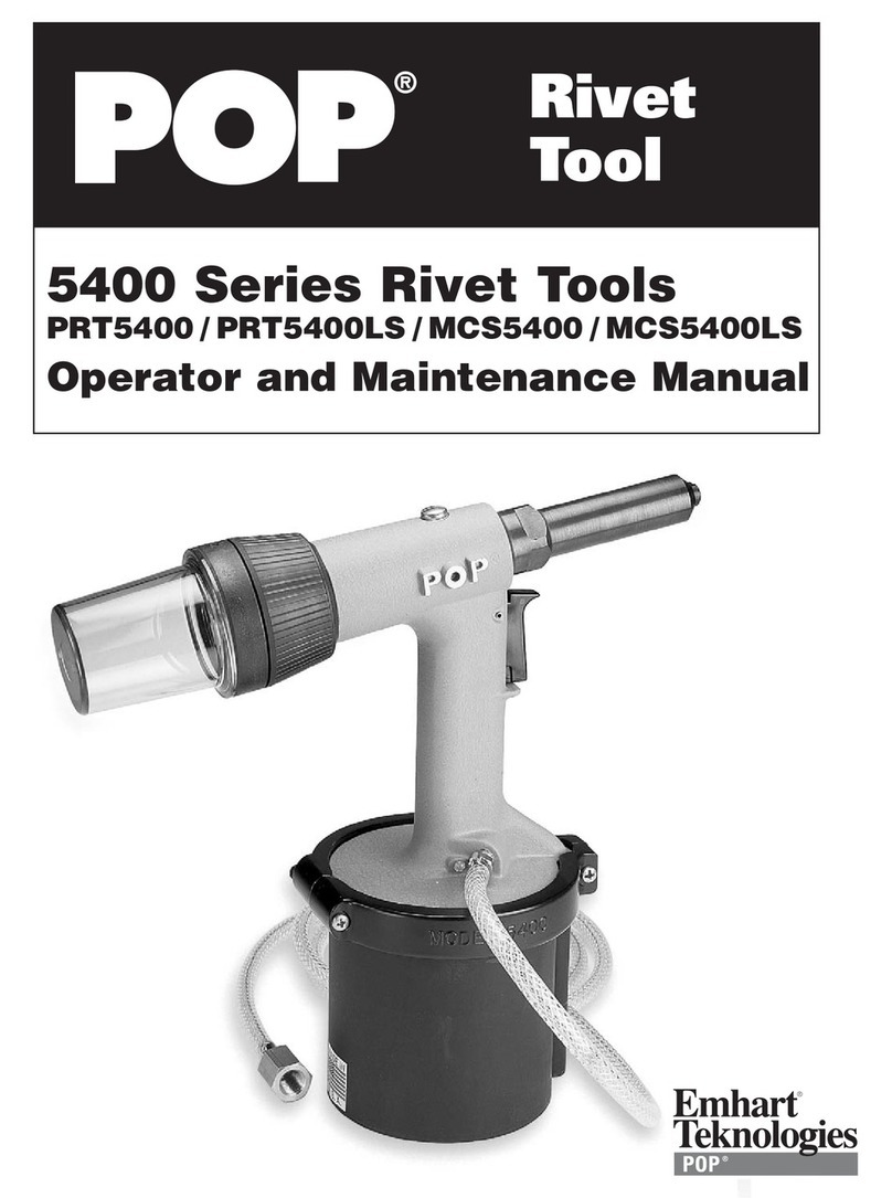 Pop PRT5400 Installation instructions