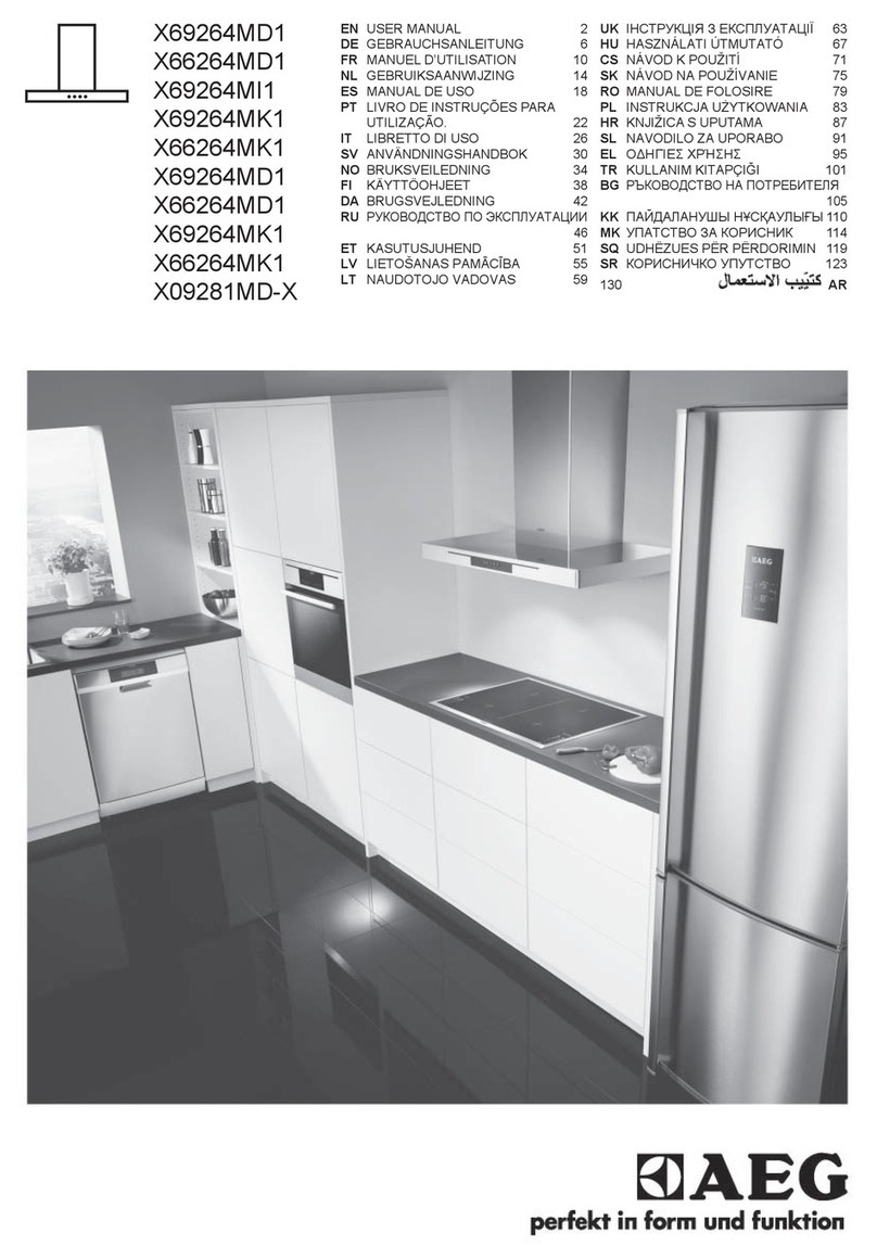 AEG X69264MD1 user manual