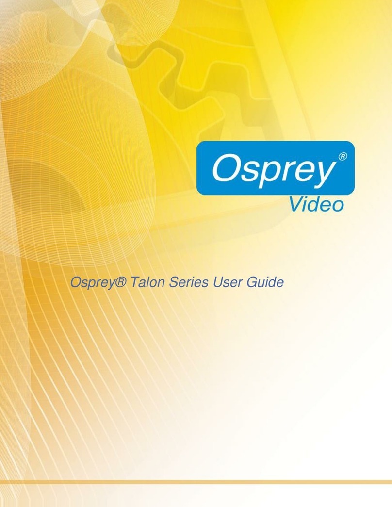 Osprey TALON Series user guide