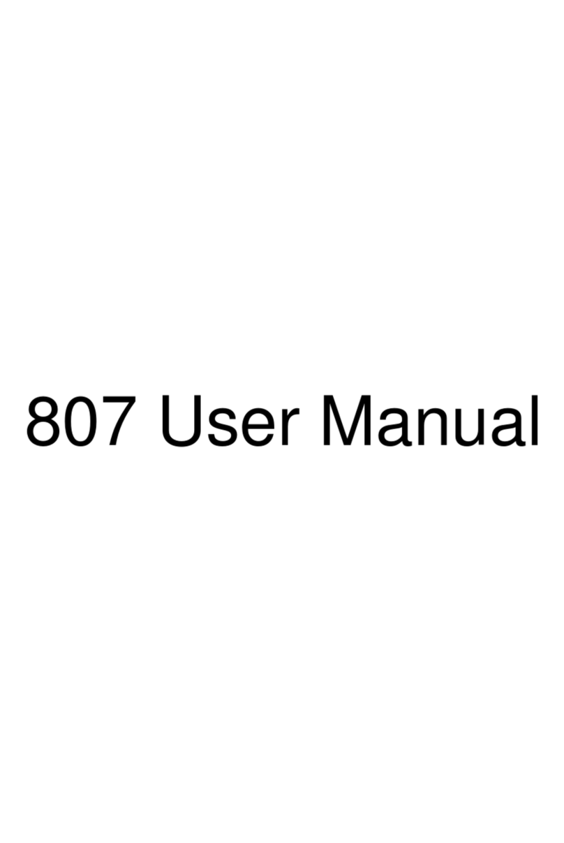 Mini 807 user manual