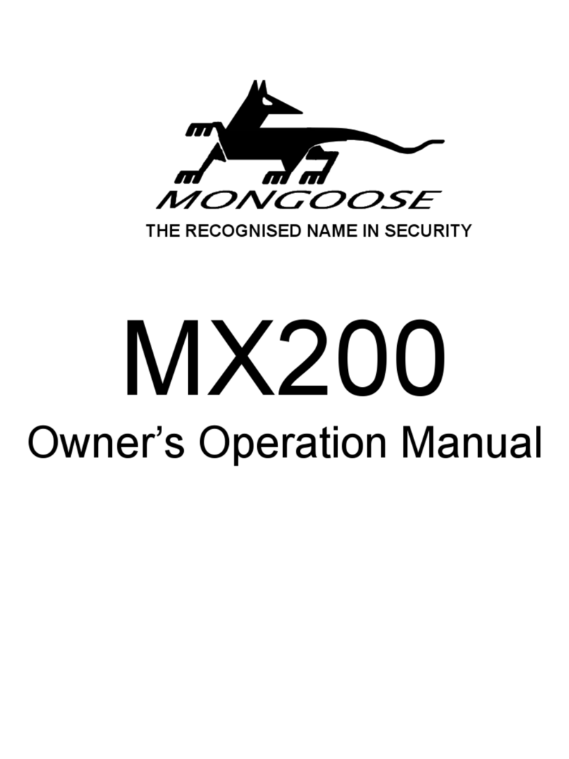 Mongoose mx200 Owner's/operator's manual