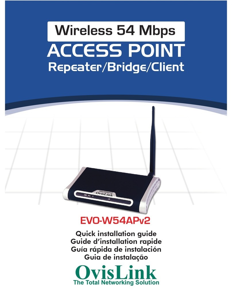 Ovislink evo-w54apV2 User manual Ovislink evo-w54apV2 User manual