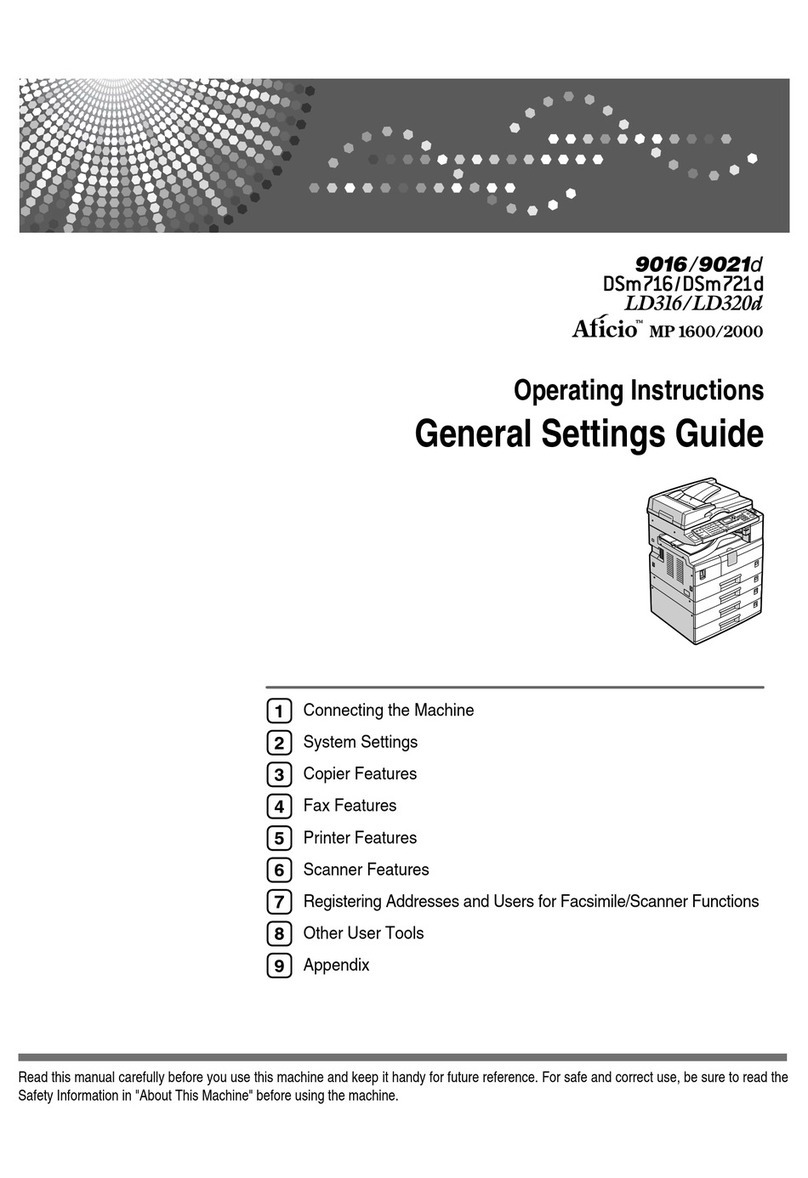 Aticio MP 1600 operating instructions