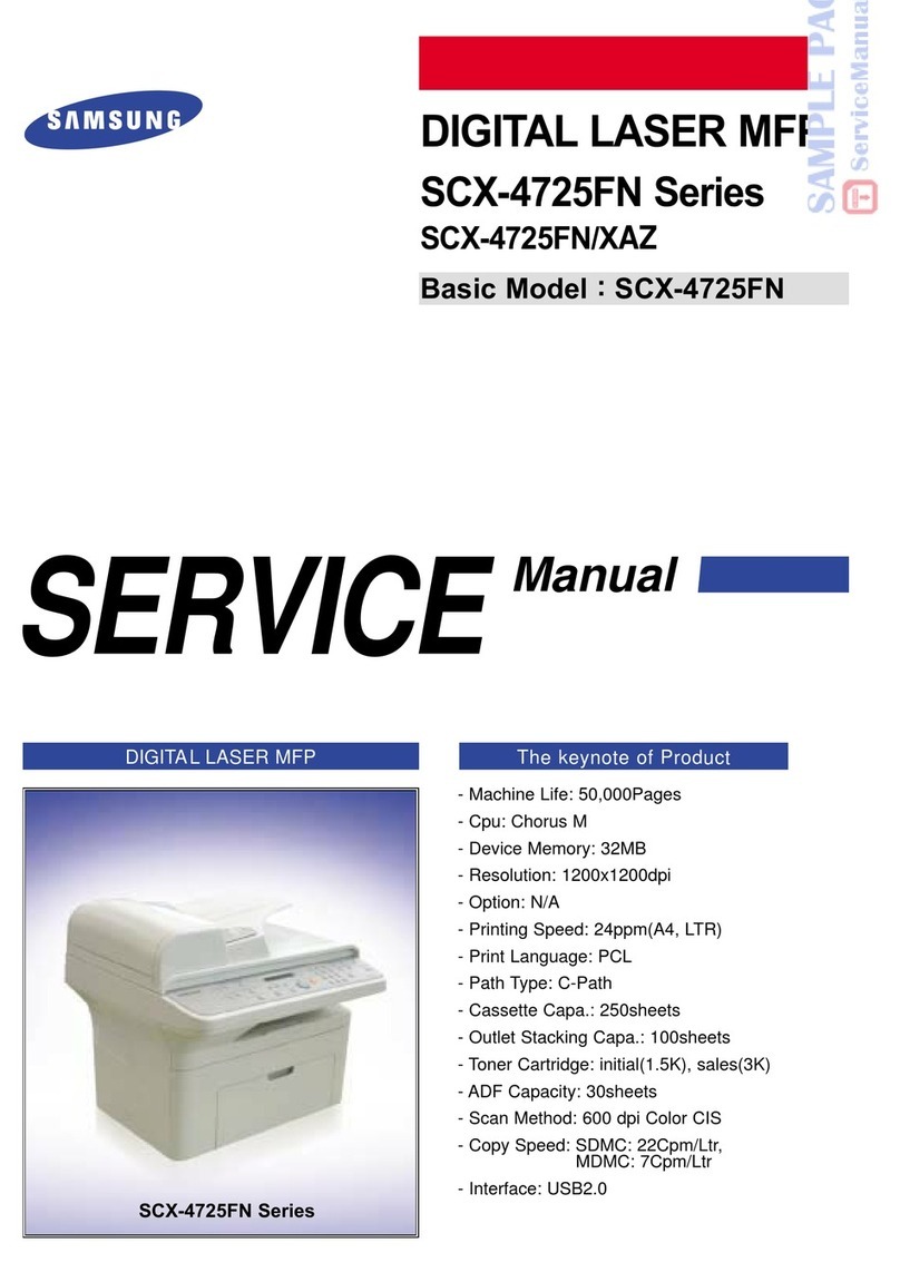 Samsung SCX-4725FN User manual