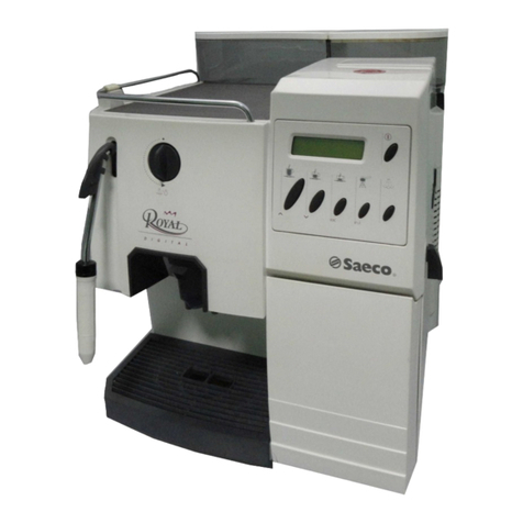 Saeco Royal Digital SUP 015 Operating instructions