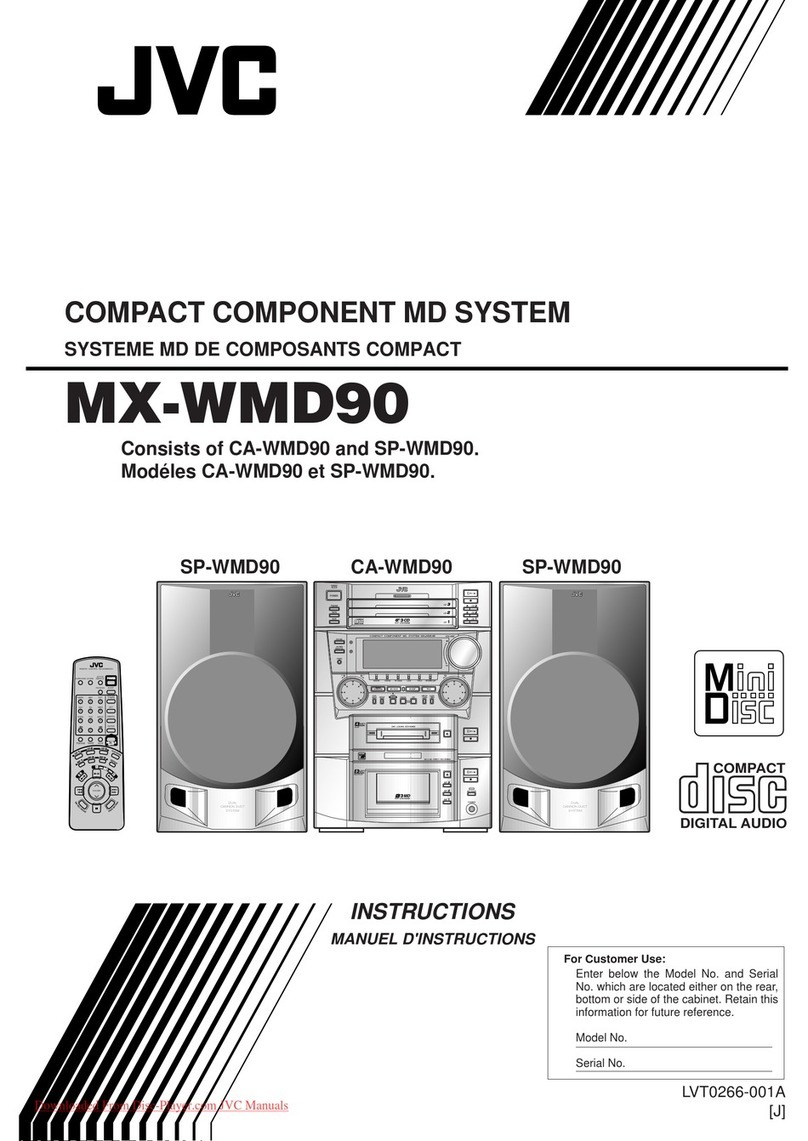 JVC MX-WMD90 User manual