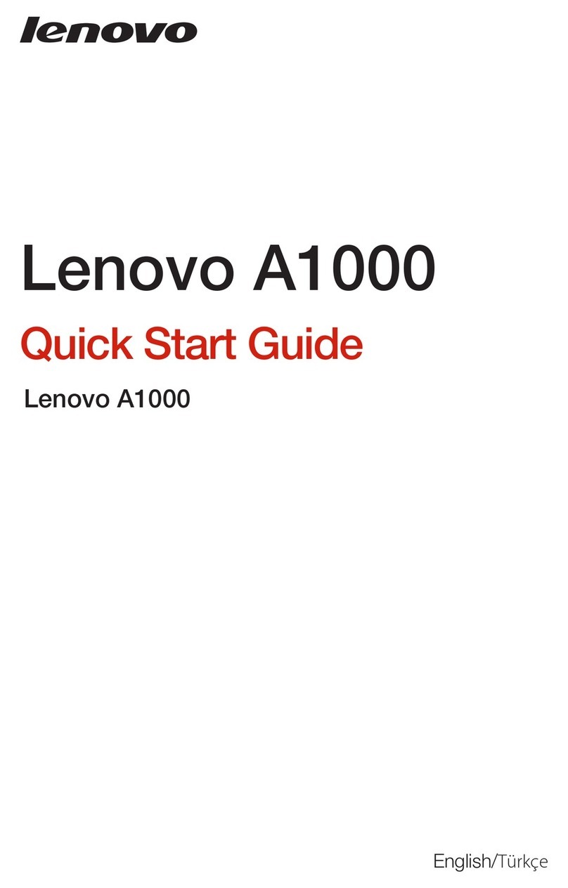 Lenovo IdeaTab A1000 User manual Lenovo IdeaTab A1000 User manual