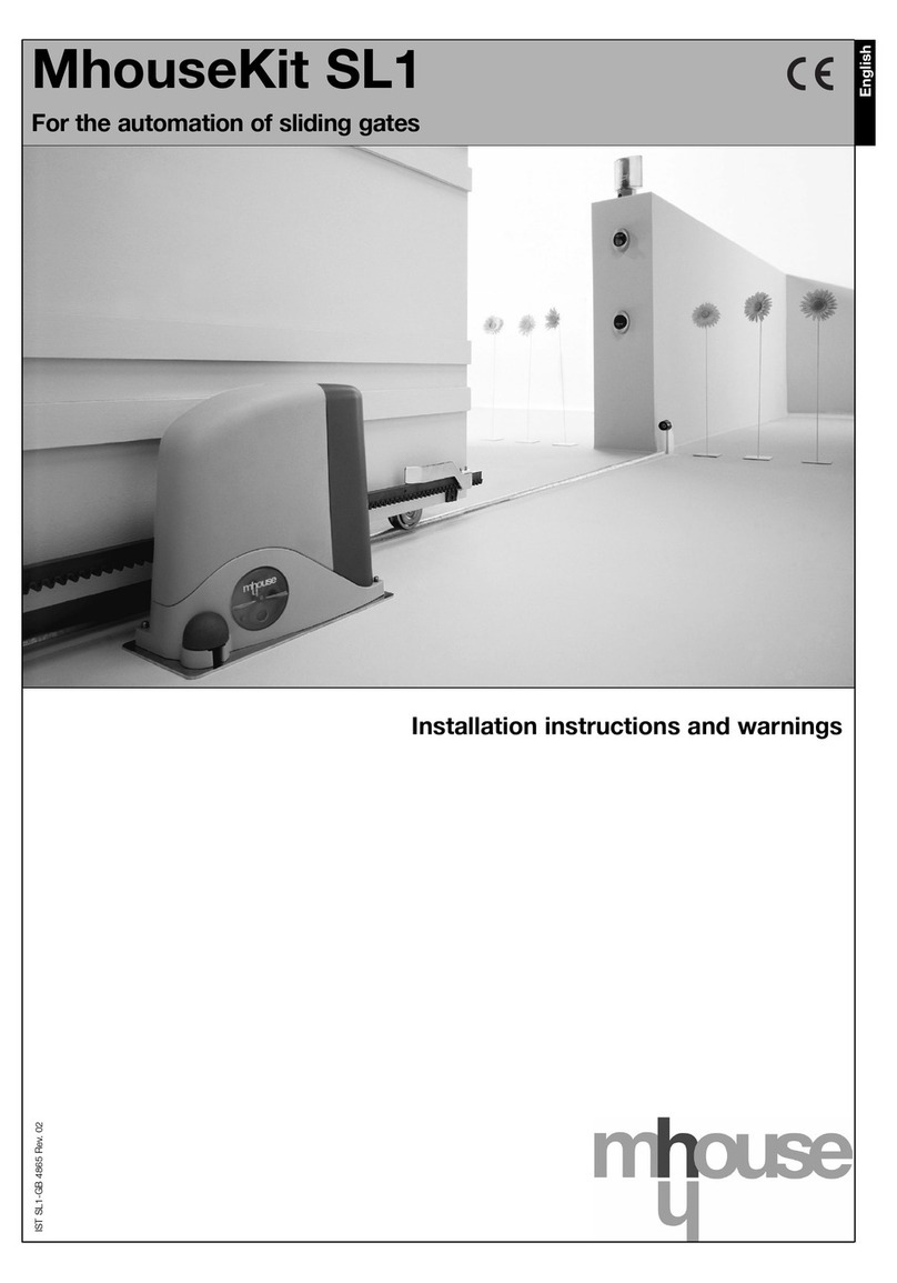 Mhouse SL1 installation instructions
