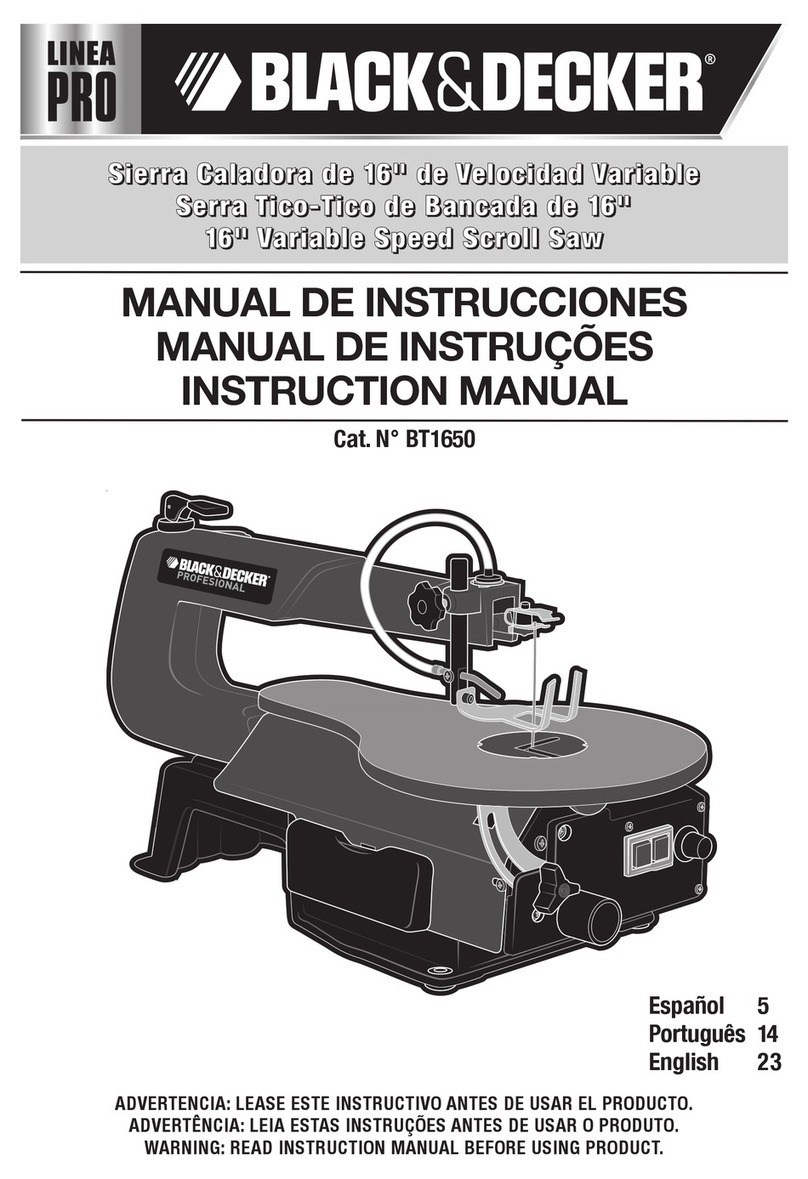 Black & Decker BT1650 User manual