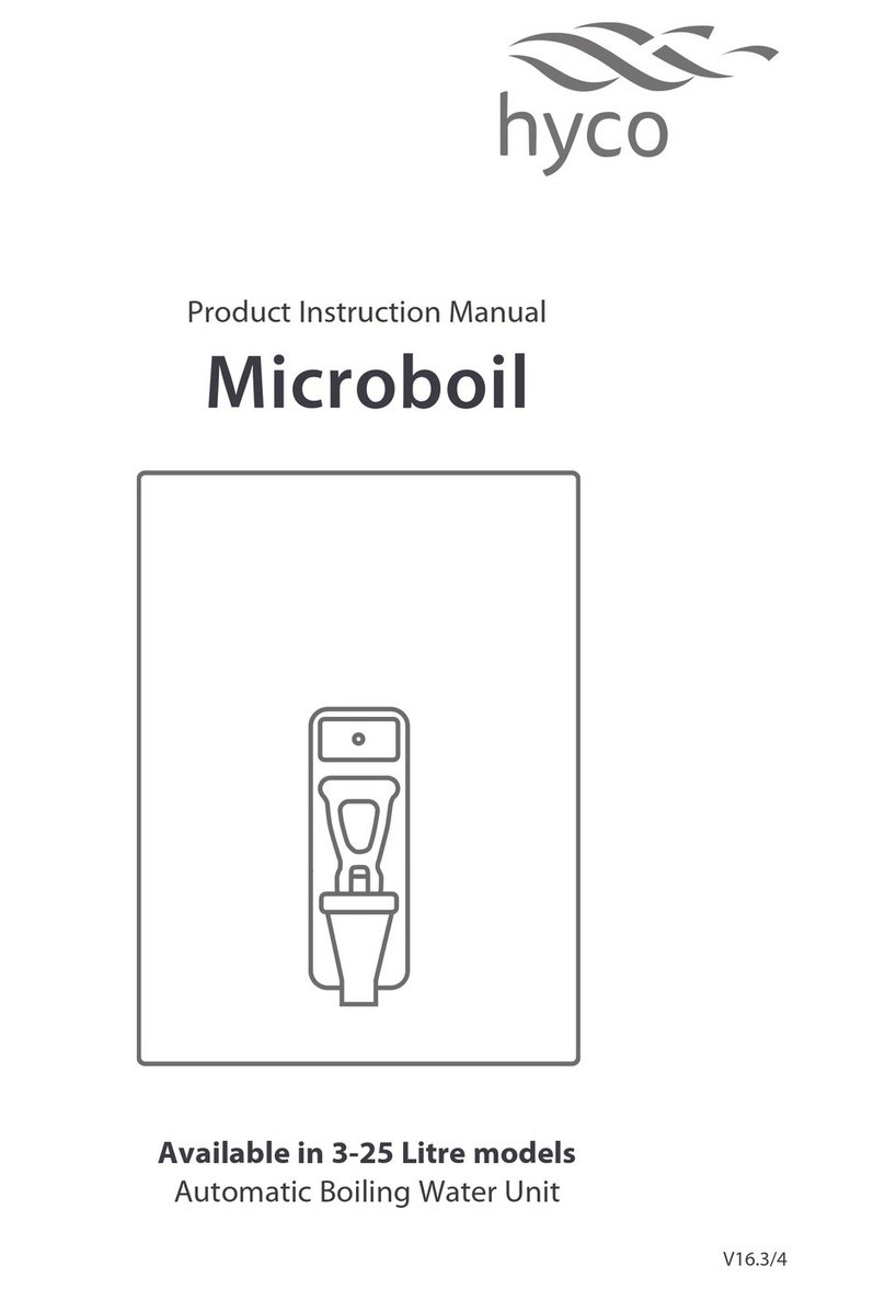 Hyco MBS3 Product instruction manual