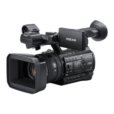 Sony PXW-Z150 XDCAM User manual
