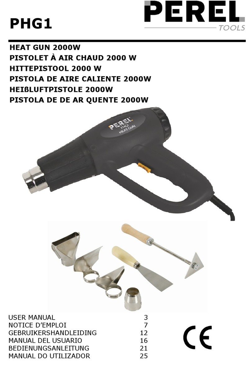 Perel PHG1 User manual