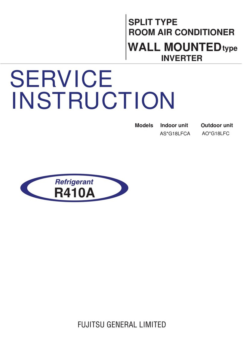 Fujitsu AS*G18LFCA series Original operating manual Fujitsu AS*G18LFCA series Original operating manual