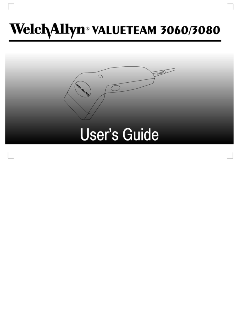 Welch Allyn Valueteam 3060 User manual