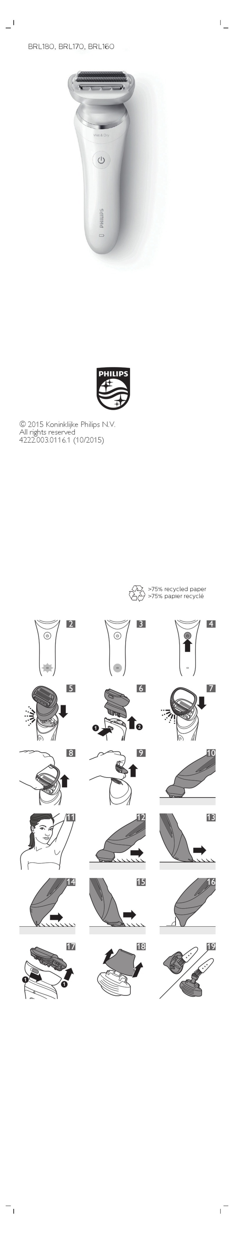 Philips BRL180 user manual