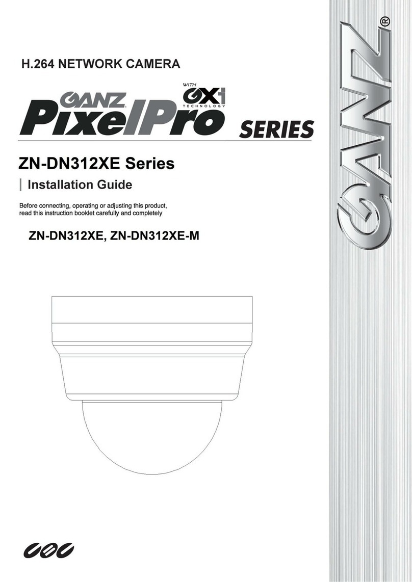 Ganz PIXELPRO SERIES User manual