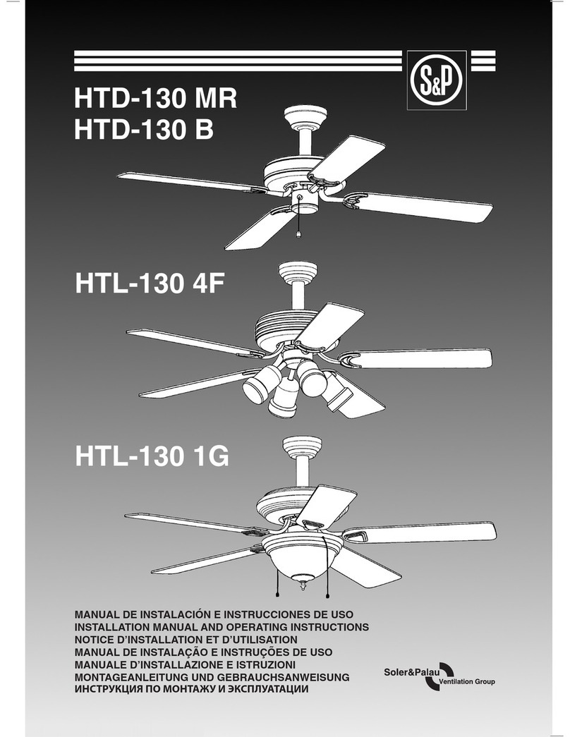 Soler & Palau HTD-130 MR Technical Document