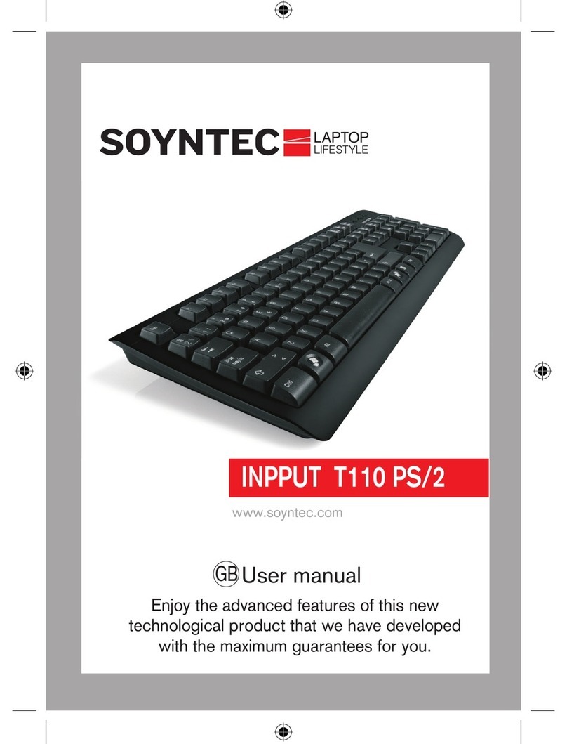 Soyntec INPPUT T110 PS/2 user manual