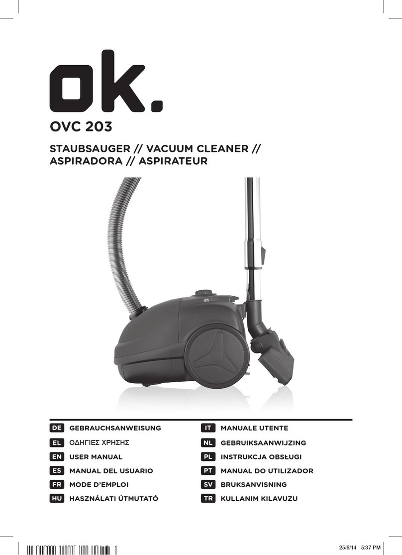 O.K. OVC 203 User manual