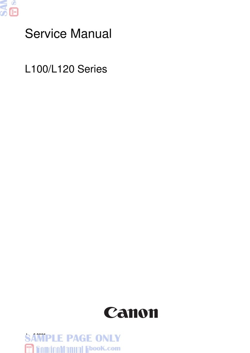 Canon L100 Series User manual