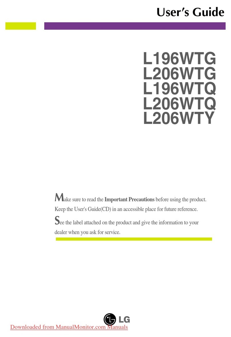LG L196WTG User manual