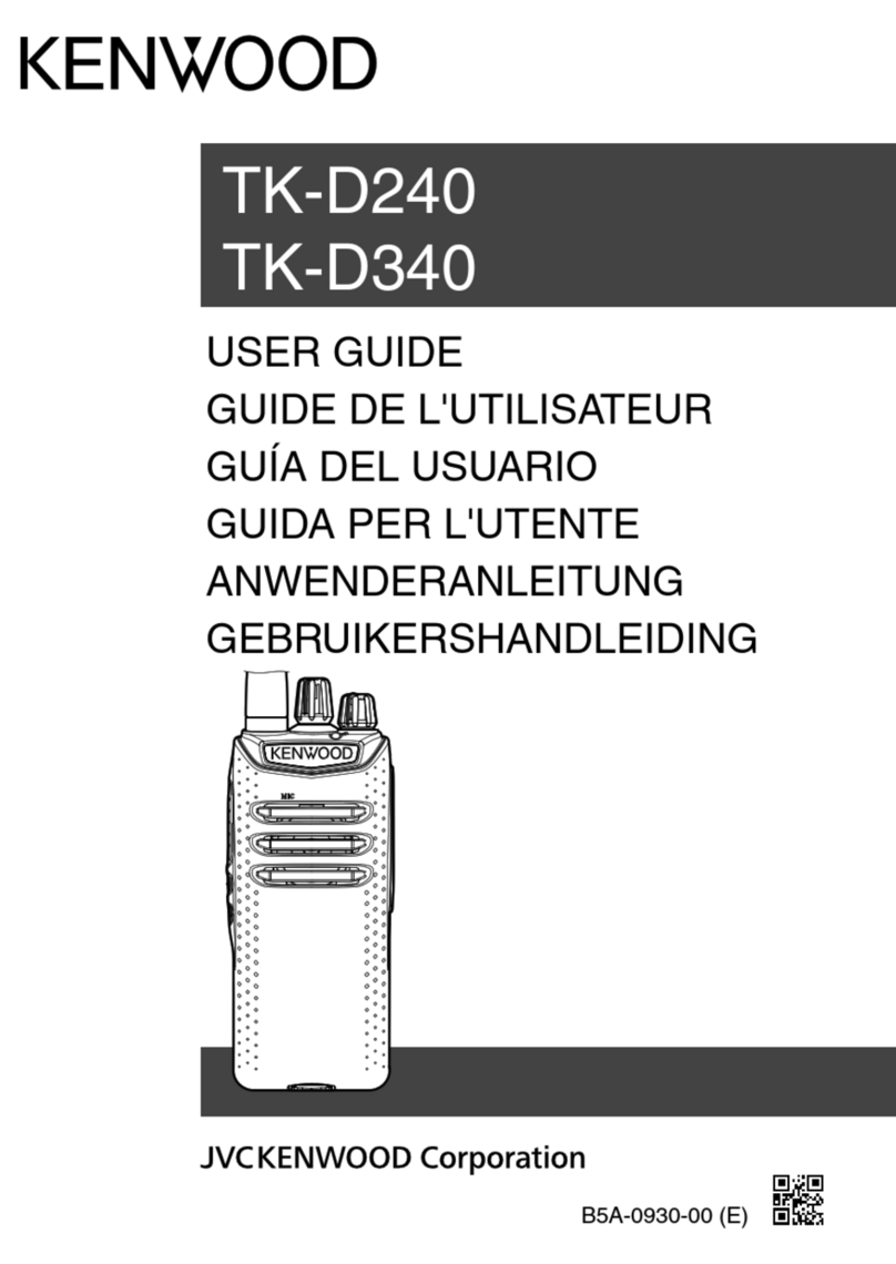 Kenwood TK-D240 user guide