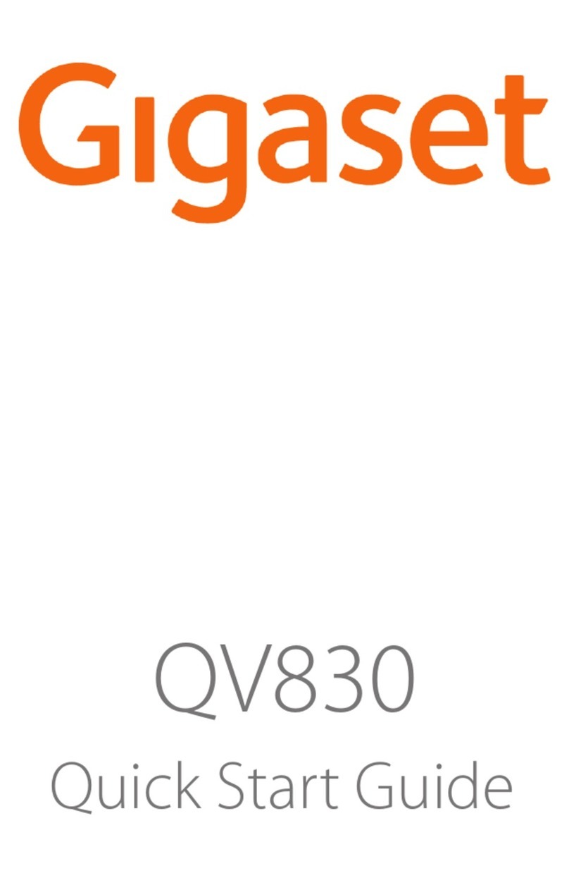 Gigaset QV830 quick start guide