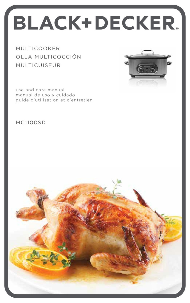 Black & Decker MC1100SD User manual