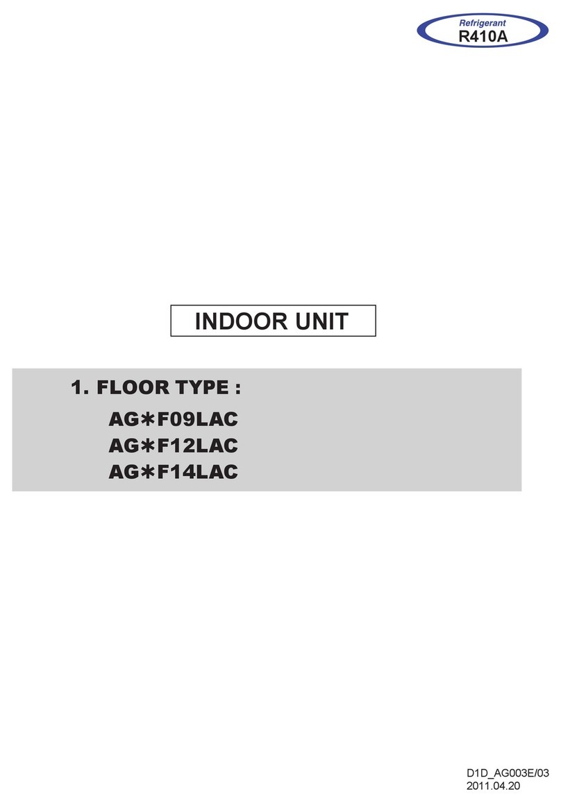 Fujitsu AG*F09LAC User manual