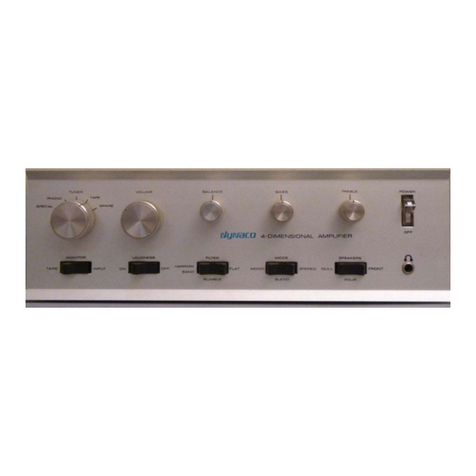 DYNACO SCA-80 User manual