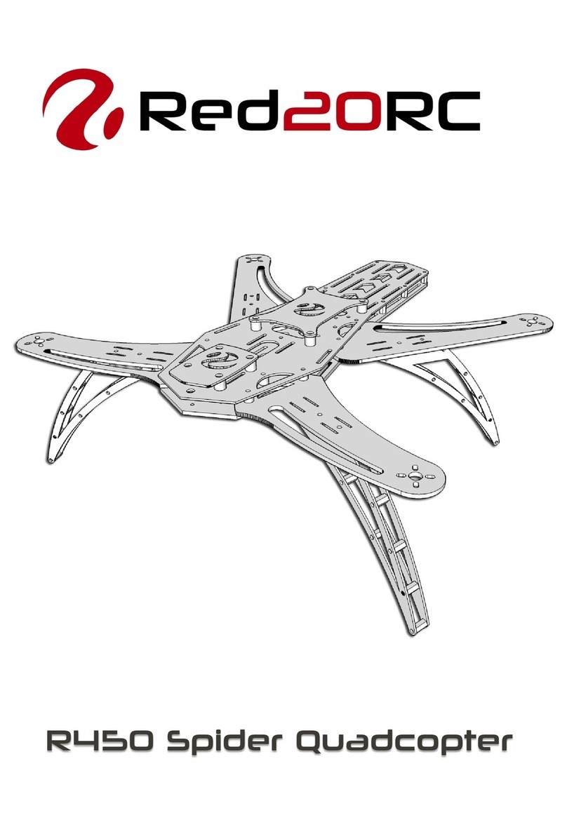 Red20Rc R450 Spider manual