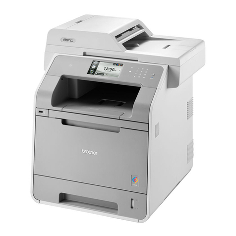 Brother MFC-L8650CDW Operating and maintenance manual