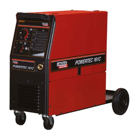 Lincoln Electric POWERTEC 161C Operator's manual