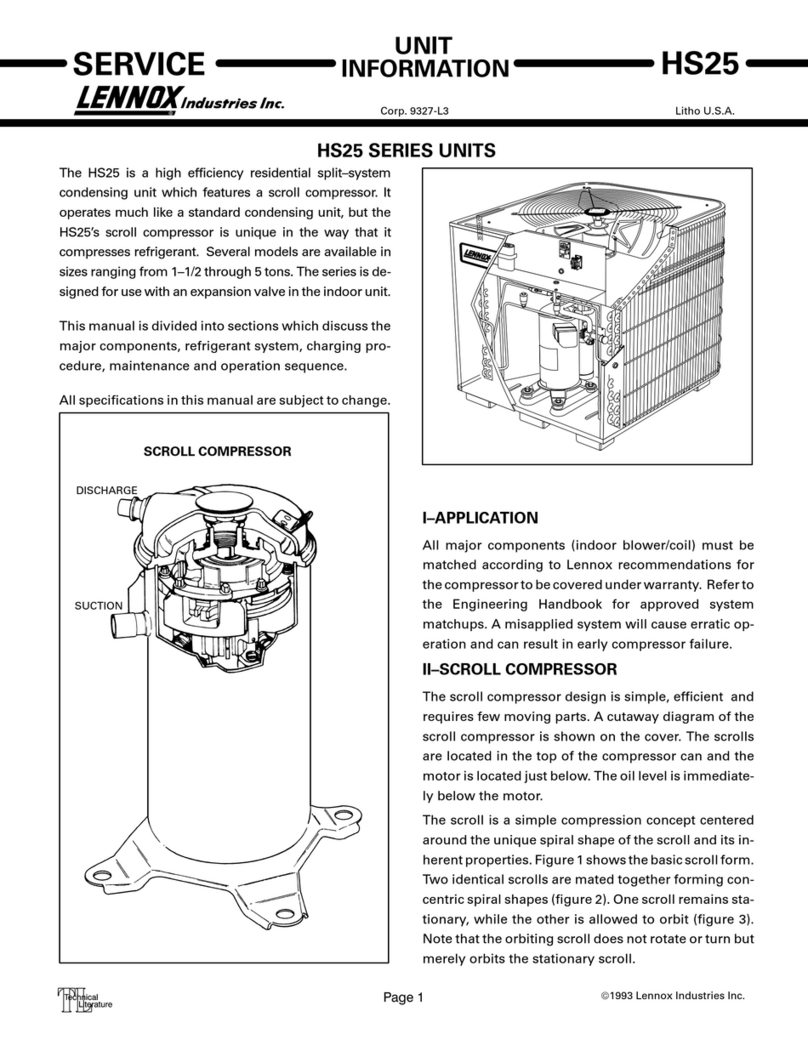 Lennox HS25-211 Building instructions