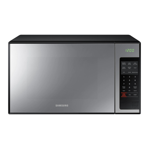 Samsung GE286 Owner's instructions & cooking guide