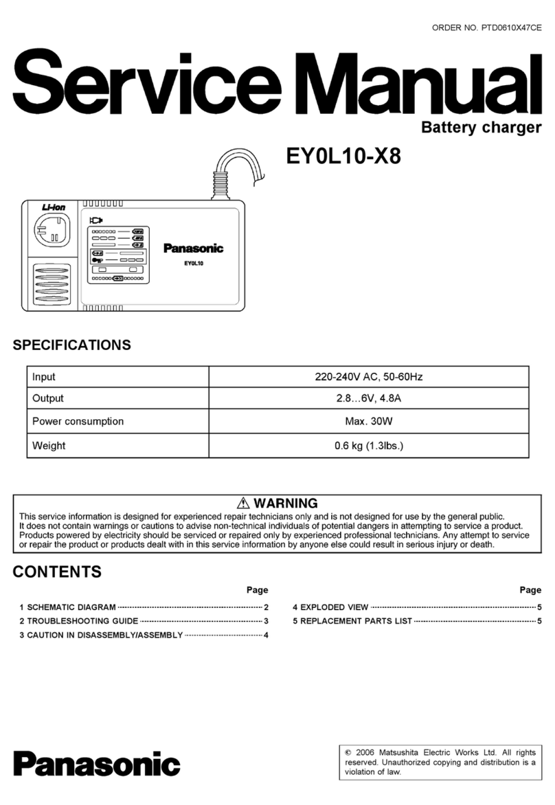 Panasonic EY0L10-X8 User manual