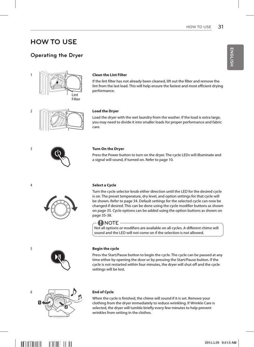 LG DLGX7701VE How to use
