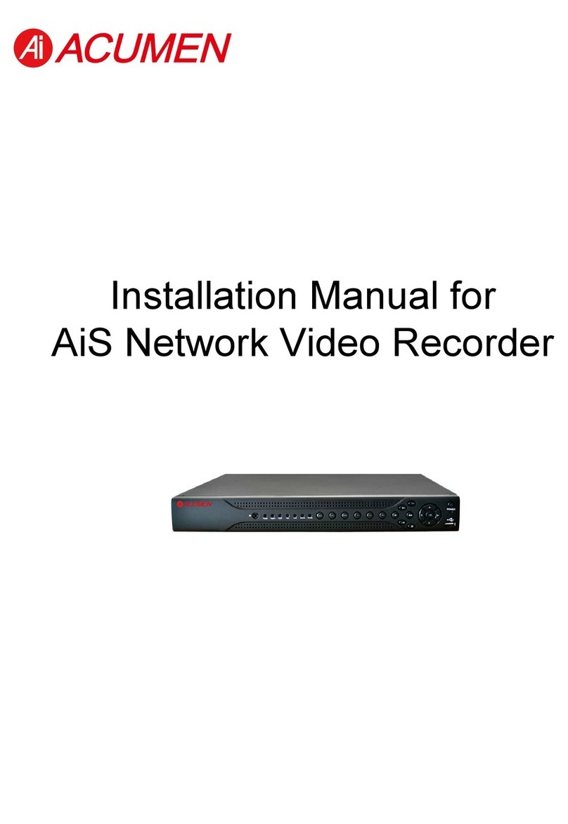 Acumen AiS installation manual