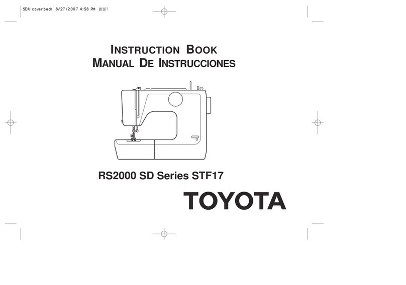 Toyota RS2000 SD Series STF17 Instruction book