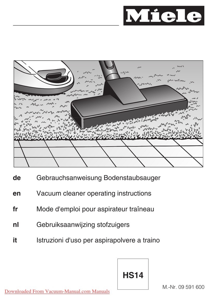 Miele HS14 User manual