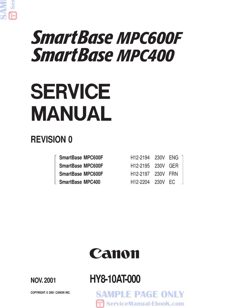 Canon SmartBase MPC600F User manual