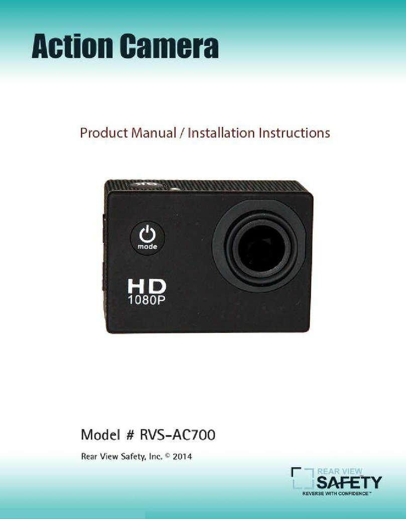 Rear view safety RVS-AC700 Product manual installation & instructions
