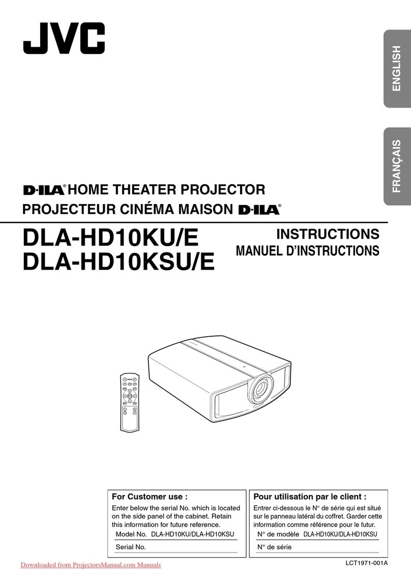 JVC DLA-HD10KU/E User manual