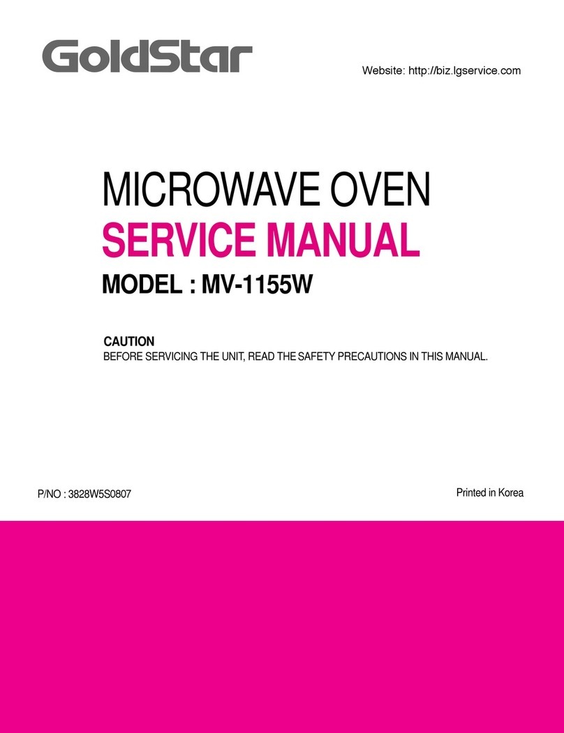 Goldstar MV-1155W Service manual