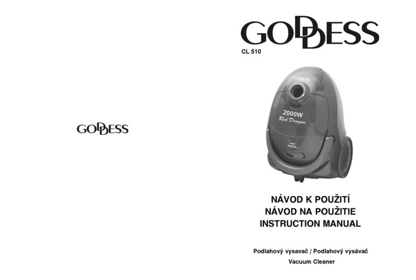 Goddess CL 510 instruction manual