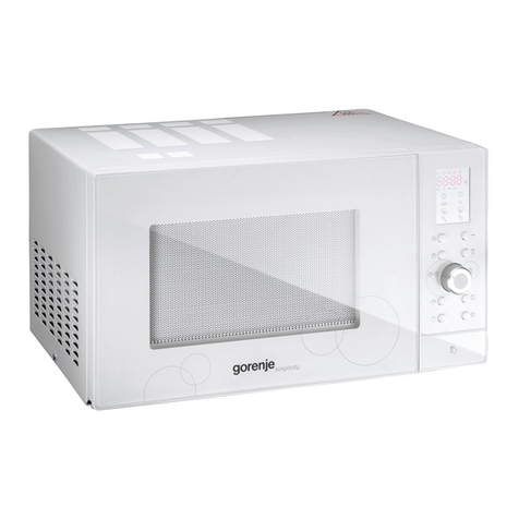 Gorenje SMO 23 DGW User manual