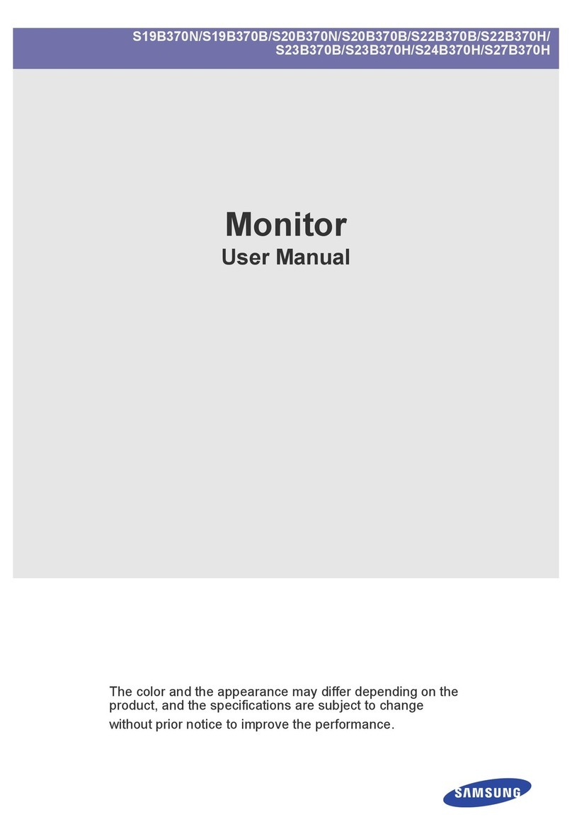 Samsung SyncMaster S19B370N User manual