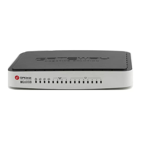 Gaoke mg6008 Series User manual