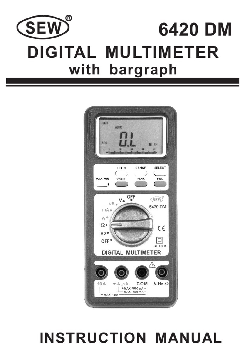 SEW 6420 DM instruction manual