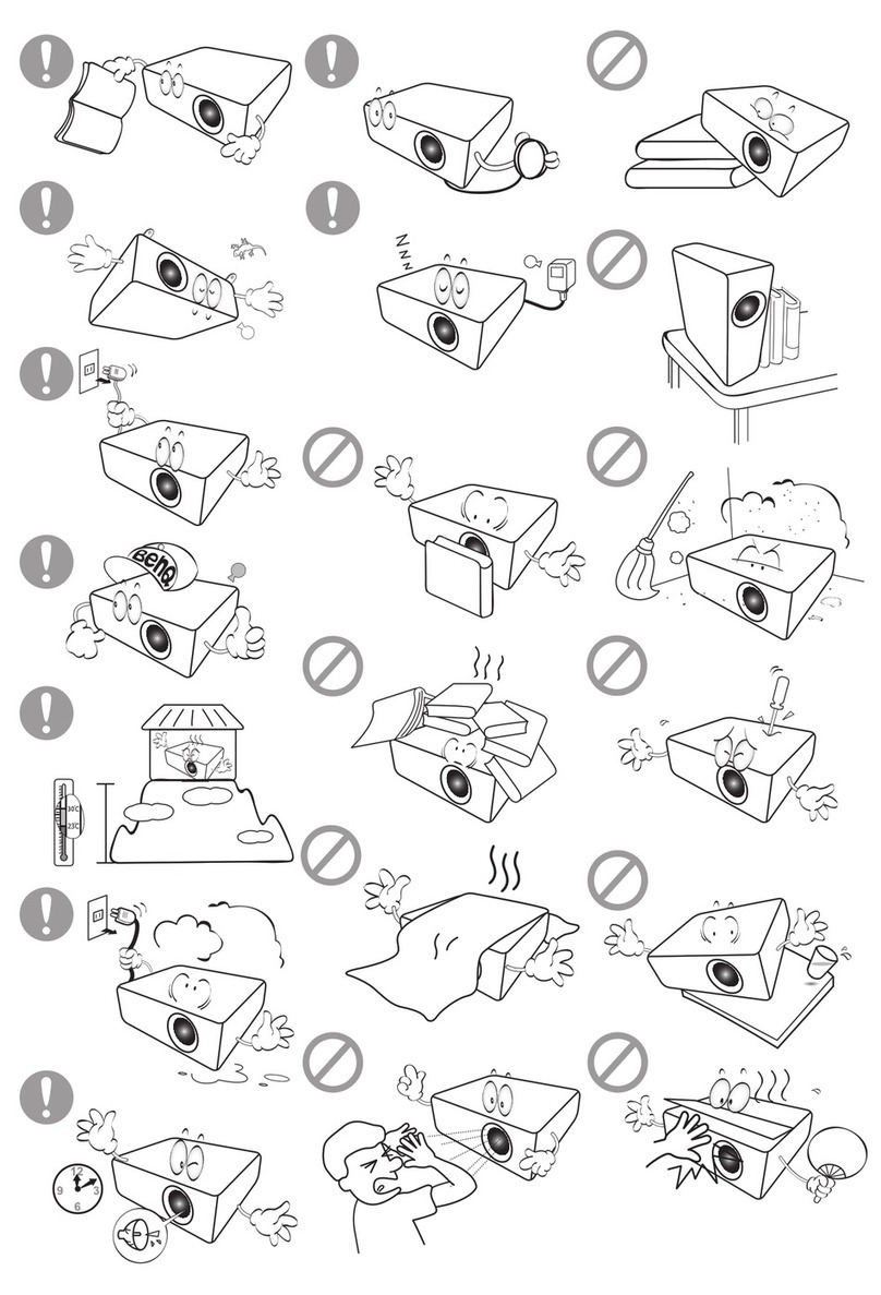 BenQ MS630ST User manual